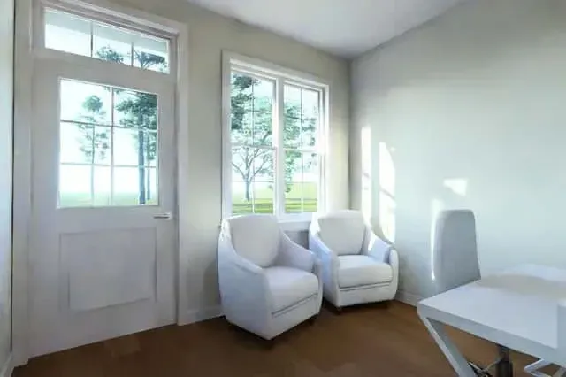 Laundry room connected to the kitchen and pantry