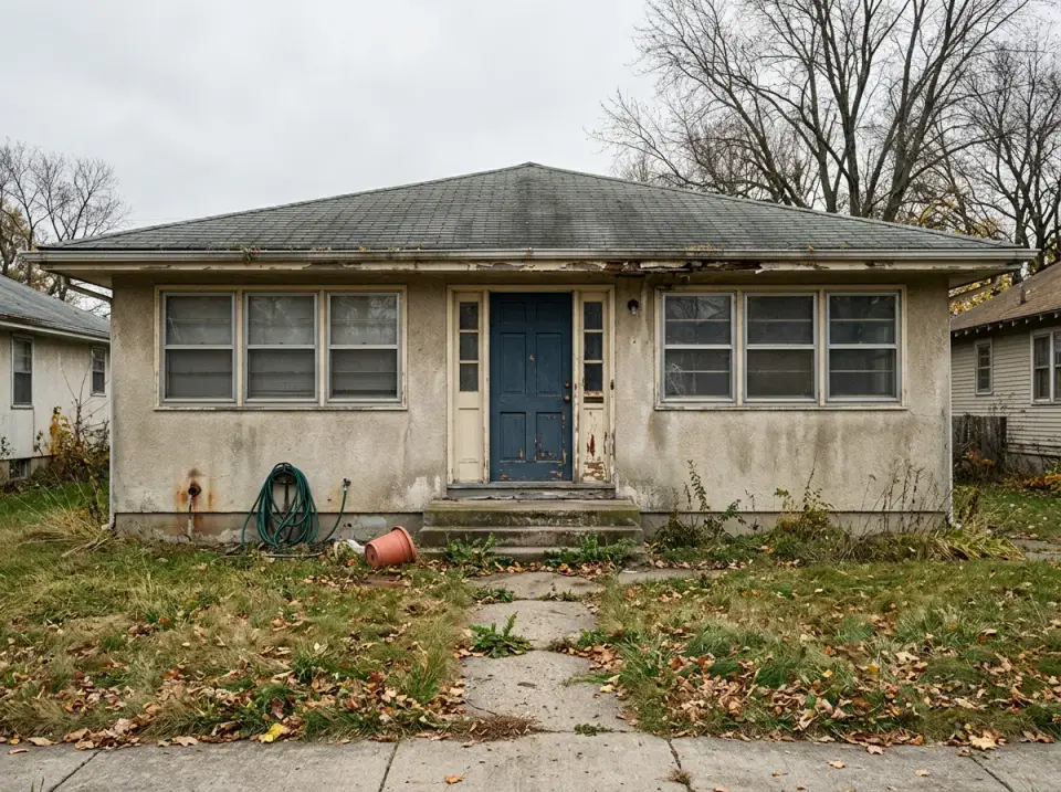 Before the Makeover: Drab 80s Ranch Ready for a Change