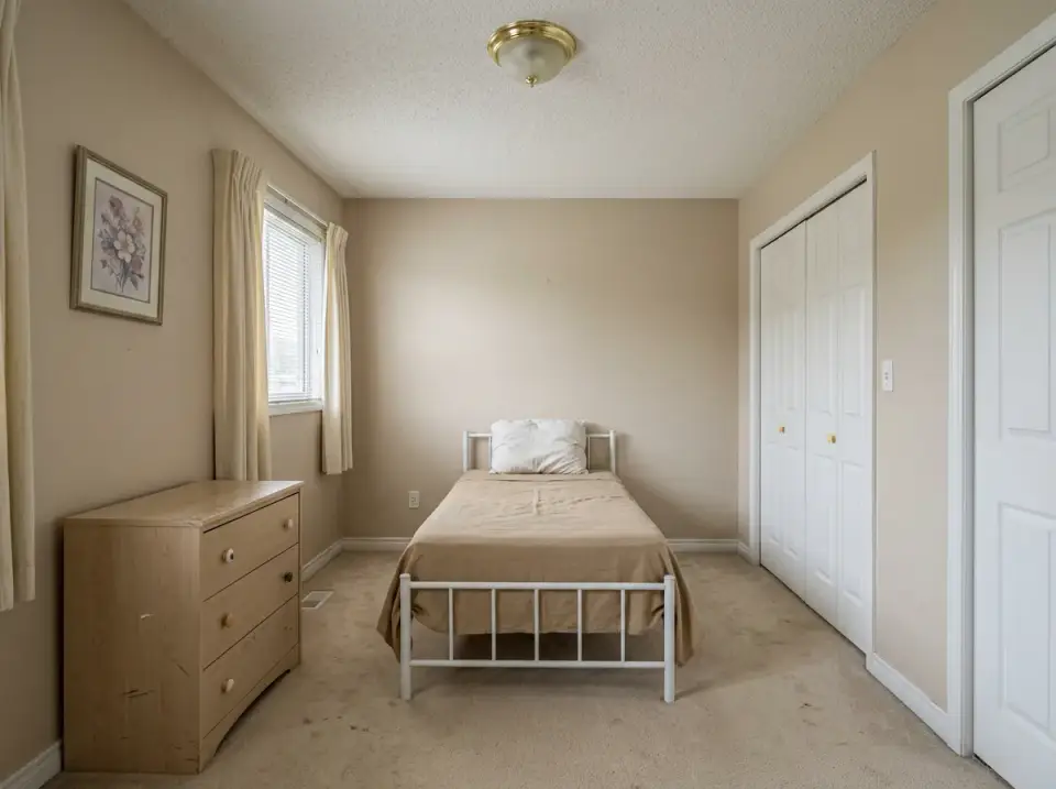 Before: The Blank Slate Guest Room Ready for Magic