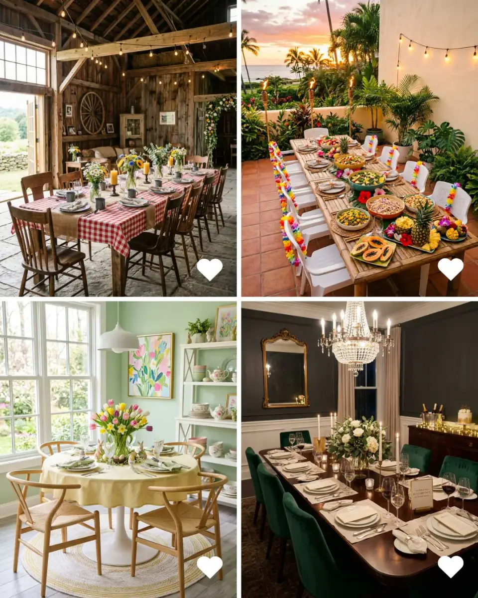 Ultimate Party Decor Inspiration: 4 Stunning Styles