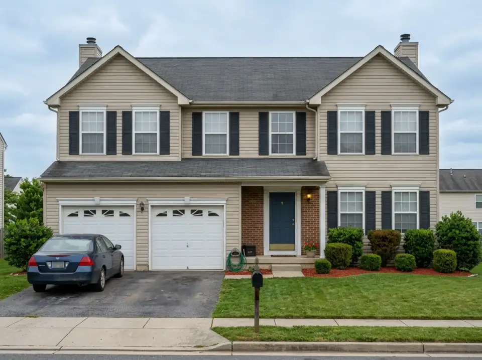 Before: The Blank Canvas Suburban Facade
