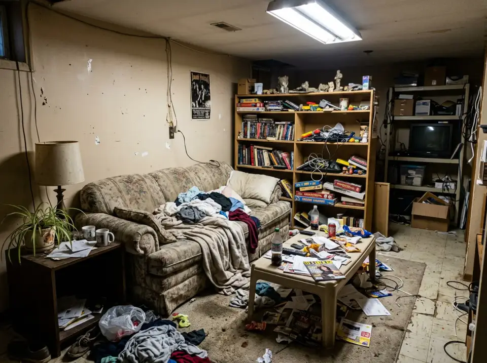 The Ultimate Basement Makeover: Before the Transformation!