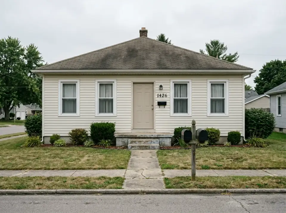 Before: Cramped 1970s Starter Home