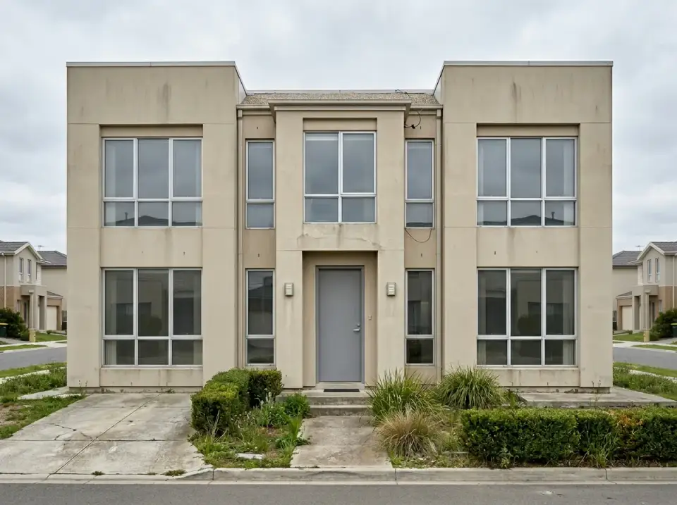 Before: Dated 80s Mediterranean Villa Ready for Transformation