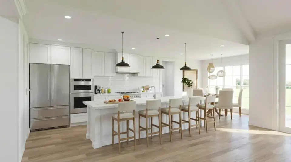 Plan 70954MK dining room rendering
