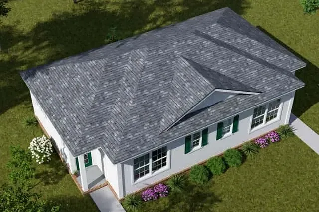 Plan 52522WM cottage-scale duplex in natural setting demonstrating residential character and neighborhood compatibility